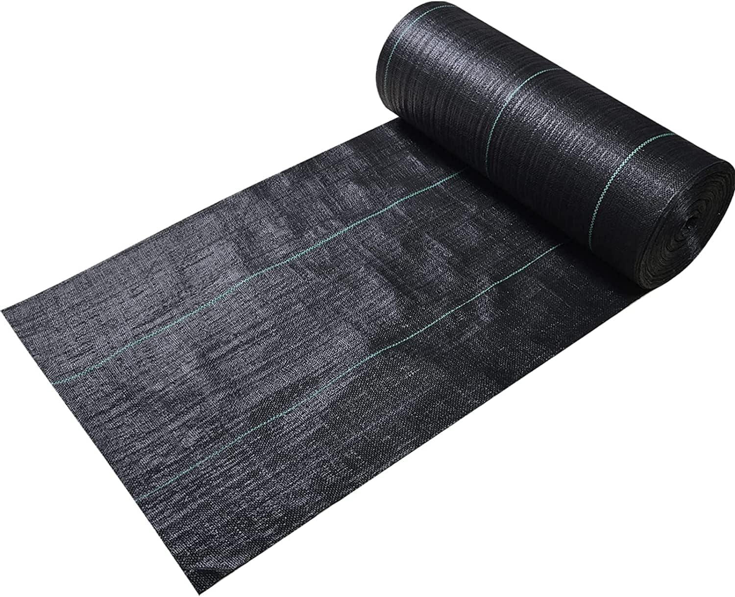 8ftx300ft Weed Barrier Landscape Fabric Heavy Duty, Weed Block Gardening Ground Cover Mat, Weed Control Garden Cloth, Woven Geotextile Fabric for Underlayment, Commercial Driveway Fabric