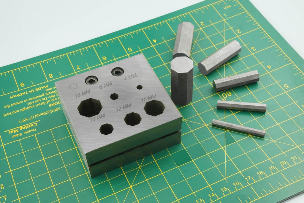 SE Disc Cutter with 6 Octagonal Punches Set (6 PC.) - JT-SP326-6OCT