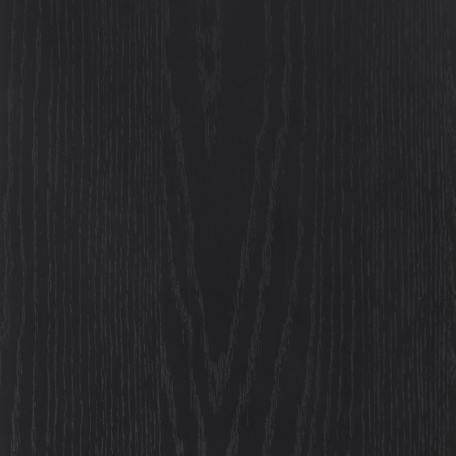 Nathan James Iris Mid-Century Modern Credenza, Black Sideboard Buffet, Living Room Wood Storage Cabinet with Arched Cabinet Doors, Black Credenza Cabinet for Kitchen or Living Room, Black Oak