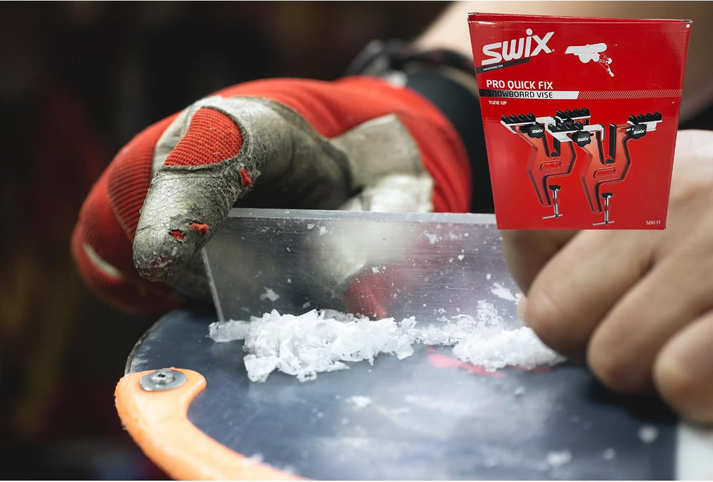 Swix Pro Snowboard Vise Clamp for Workbench Tuning, Adjustable Width