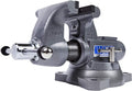 Wilton Tradesman Bench Vise, 5-1/2' Jaw Width, 5' Max Jaw Opening, 3-3/4' Throat (Model 1755)