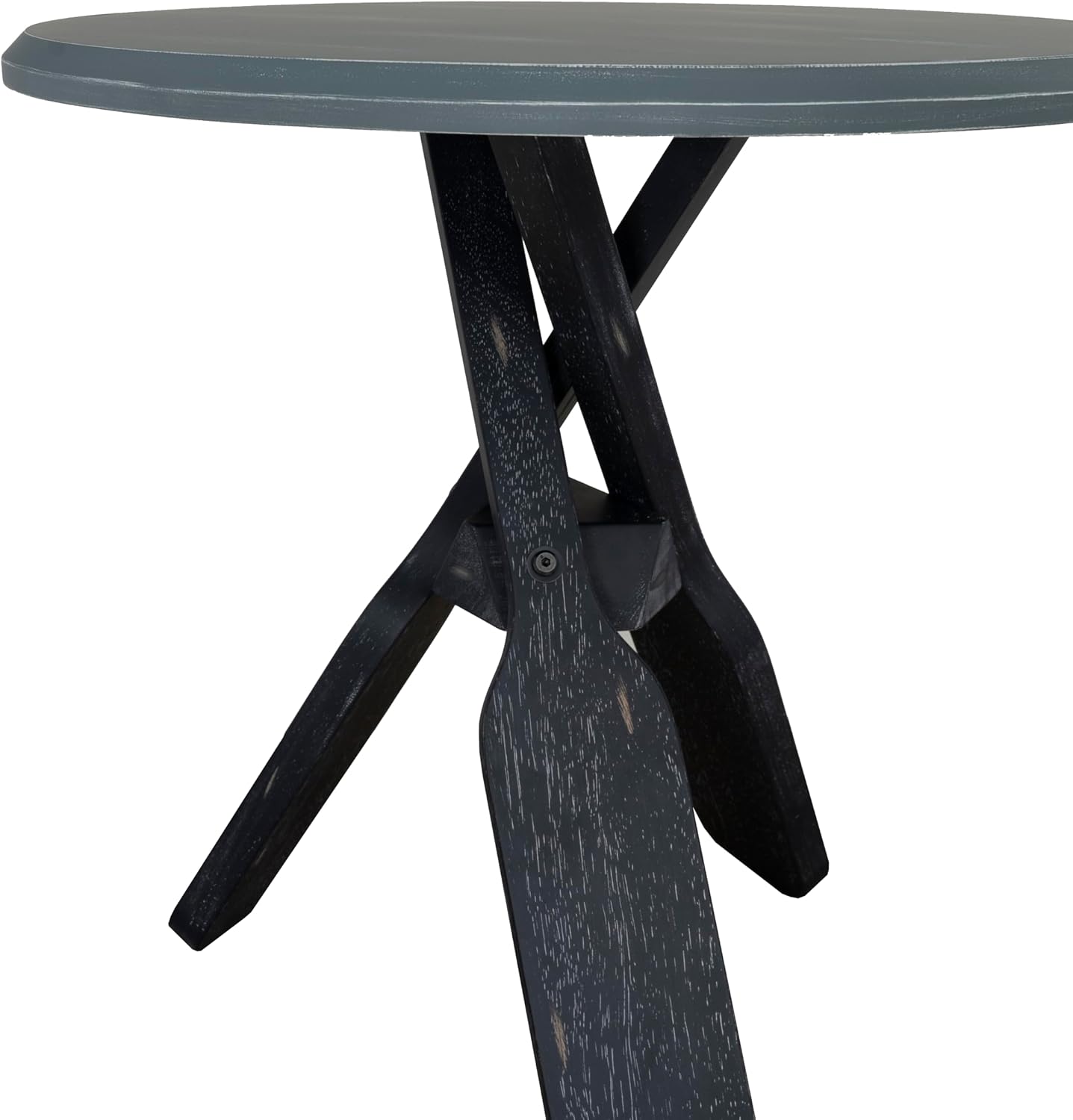 Powell Oakley Blue & Grey Oar Accent Table