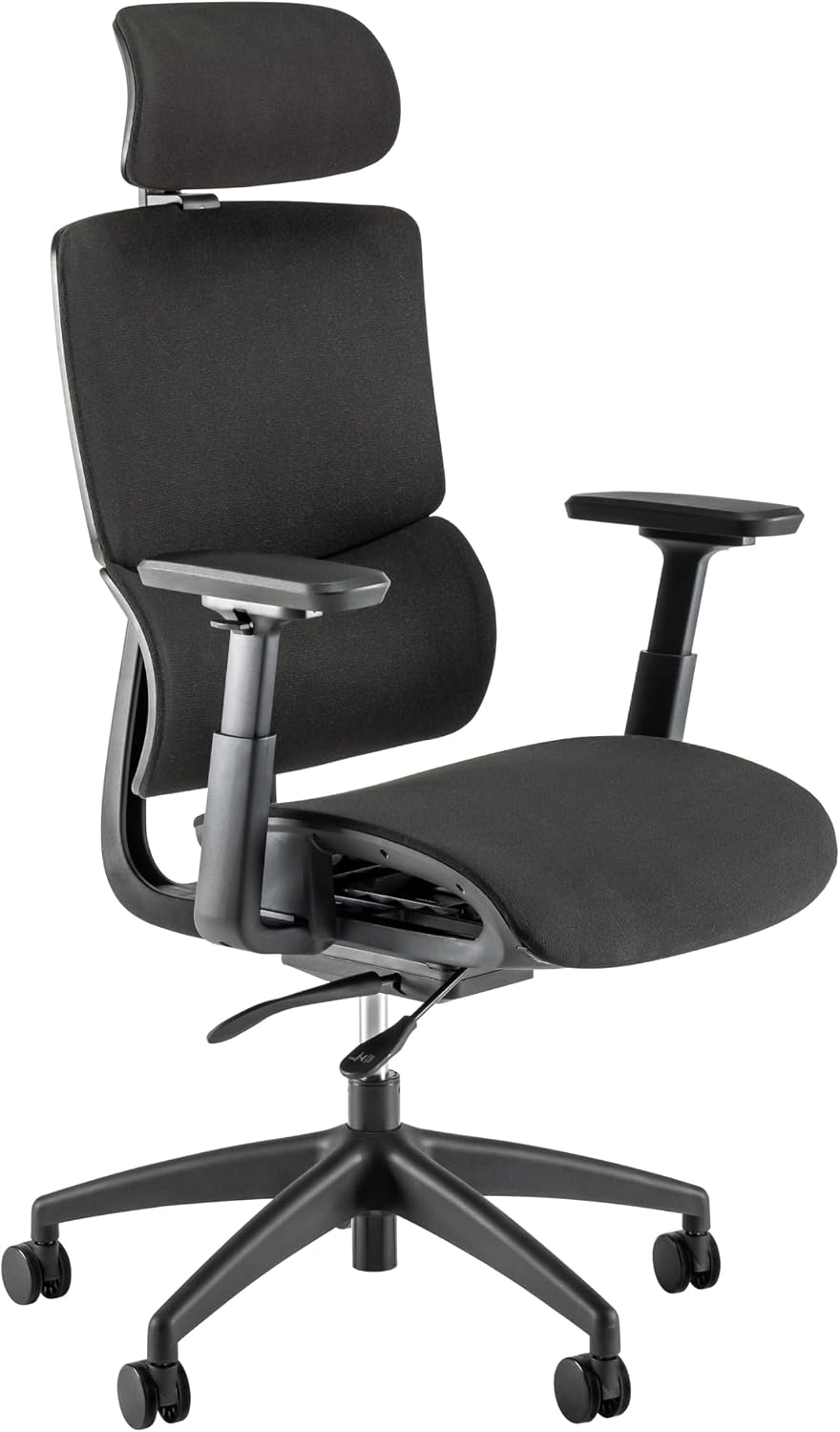 Bush Business Furniture Align High Back Ergonomic Office Chair with Lumbar Support in Black Fabric, Adjustable Seating Solution for Home and Professional Workspace