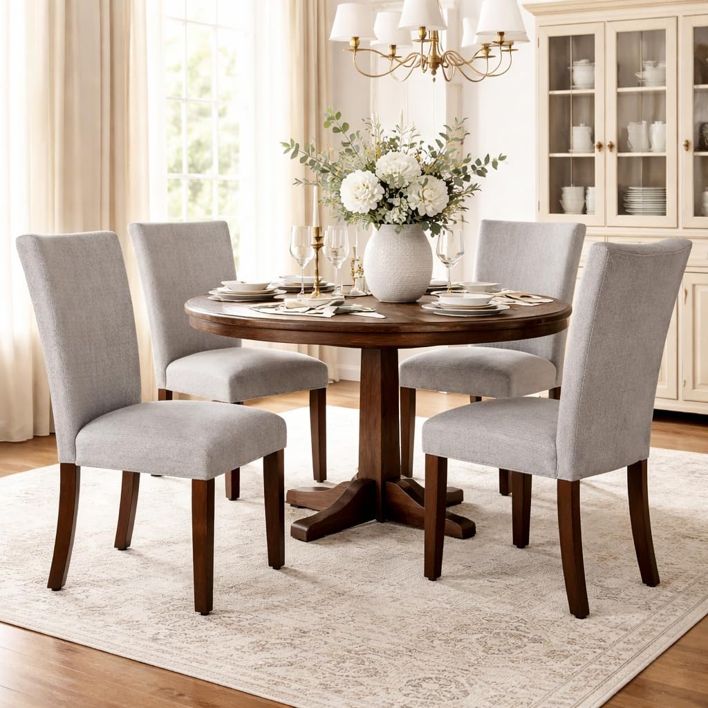 HomePop Classic Parsons Dining Chair - Light Gray (Single Pack)