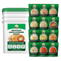 Valley Food Storage 80 Serving Emergency Food Supply Bucket | Breakfast, Lunch & Dinner Survival Meals | 25 Year Shelf Life Prepper Food for Disaster Preparedness, Camping & Off-Grid Living