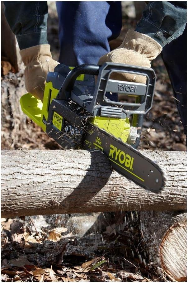 Ryobi 14 Inch 40-Volt Brushless Chainsaw Without Battery and Charger