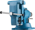 Capri Tools 10518 Rotating Base and Head Bench Vise, 5'