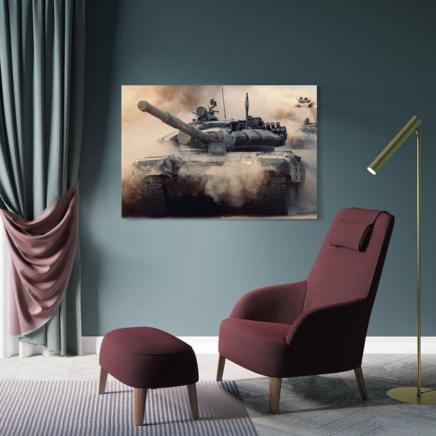 Military Tanks Canvas Wall Art Design Poster Print Decor for Home & Office Decoration POSTER Or CANVAS READY to Hang Canvas Wall Art Print For Wall Decoration 24x36inch(60x90cm)