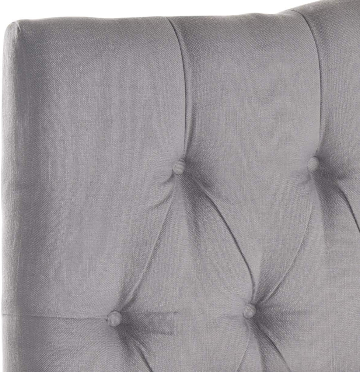 Safavieh Axel Arctic Grey Upholstered Tufted Headboard (Full)