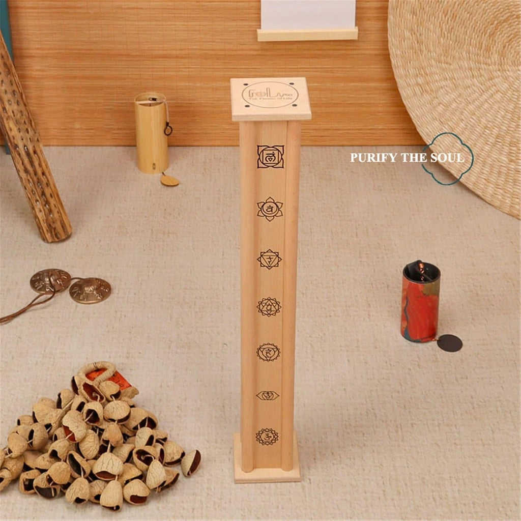 Long Sustain Rain Stick, 20-40 Seconds, Birchwood Rainstick Instrument for Relaxation, Meditation & Healing Sounds (Rainmaker, Ocean Wave Sound Effect)