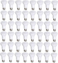 48 Pack 90 CRI BR20 LED Bulbs - 6W=50W 2700K Warm White, Dimmable, 540 Lumen Flood Lights, Indoor/Outdoor, UL-Listed, Energy-Efficient Soft White