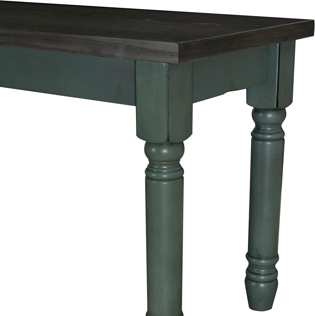 Powell Furniture Willow Dining Bench, Multicolor, 40'W x 14.02'D x 18.31'H