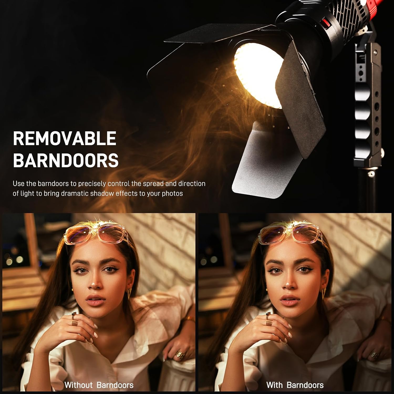 GVM PD60B 60W COB Video Light,3 Packs Portable Bi-Color Studio Lights CRI97+ 2700~6800K,49300 Lux@0.5m, Handheld Photography Lighting for Outdoor/Indoor Shooting, Spotlight for 12 Light Effects