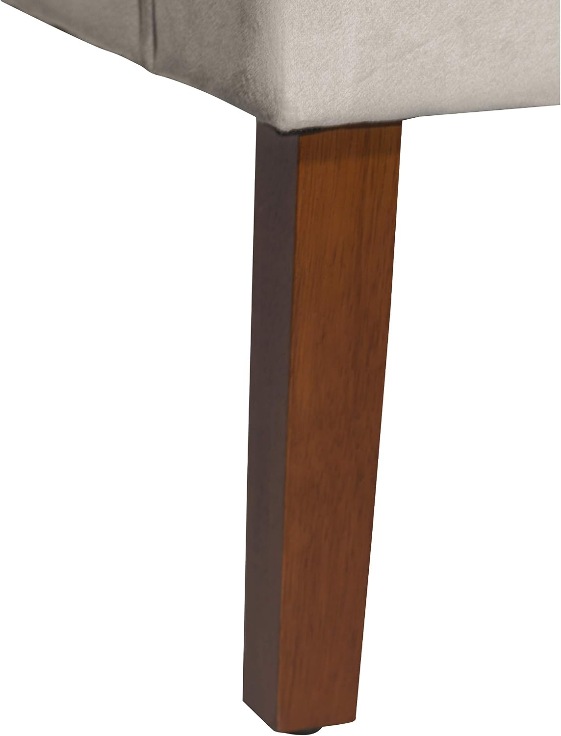 HomePop Classic Swoop Arm Accent Chair - Gray Velvet