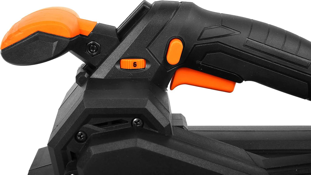 WEN 20418 20V Max Cordless Belt Sander, Variable Speed, Handheld and Portable with 4.0Ah Battery and Charger