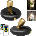 Indoor Plant Spotlight Battery Operated,Picture Light with Remote,Wall Painting Uplight,Wireless Dimmable Timer,Spot Light for Plants Trees Pictures Dis Painting Art e Gallery Portrait