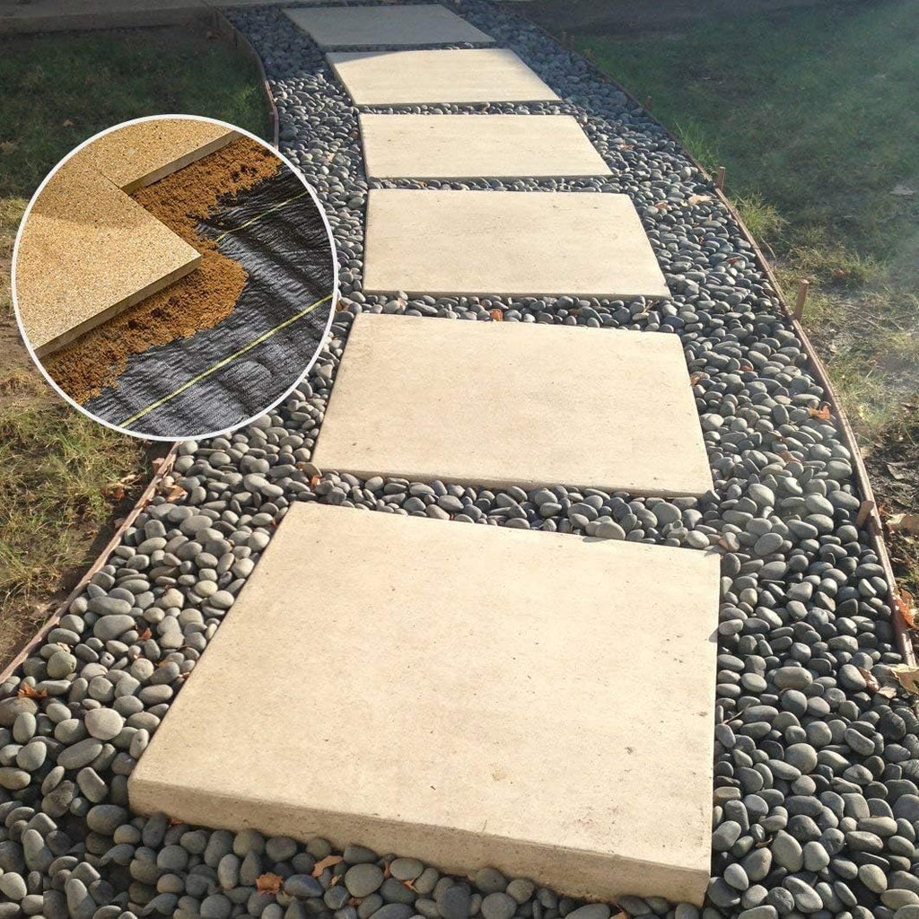 Agfabric 6.5x300ft Landscape Fabric Weed Barrier 3.2oz Ground Cover Garden Mats