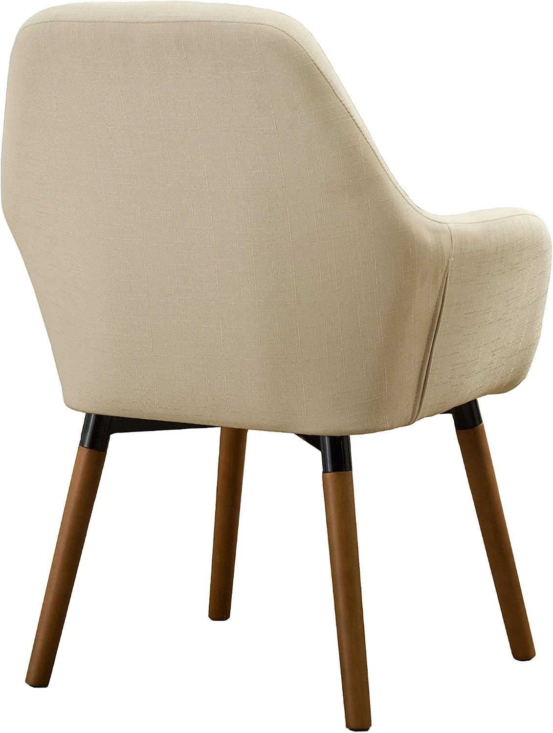 Roundhill Furniture Tuchico Contemporary Fabric Accent Chair, Arm Rest, Tan