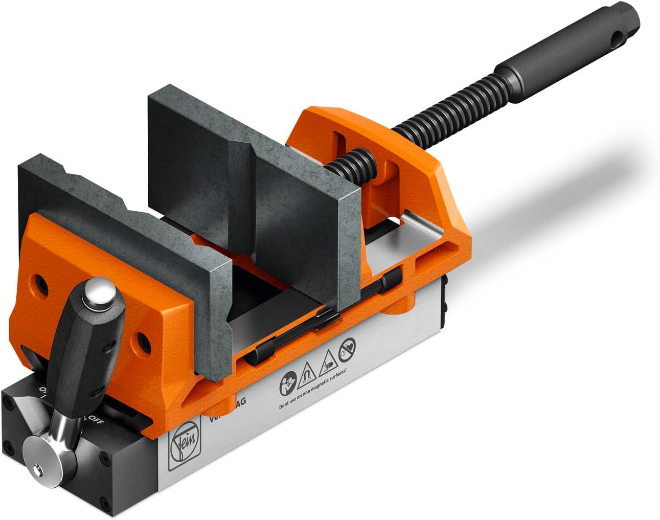 Fein 90701003020 Magnetic Versamag Vise Set with a Jaw Width of 100 mm
