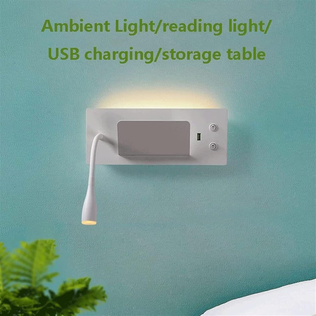 Bedroom Wall Lights, Sconces, Bedside Reading Lamp, Angle Adjustable Spotlight, Indoor Mount Light Compatible with Living Room Hot,Bright Lighting Oldsix-66