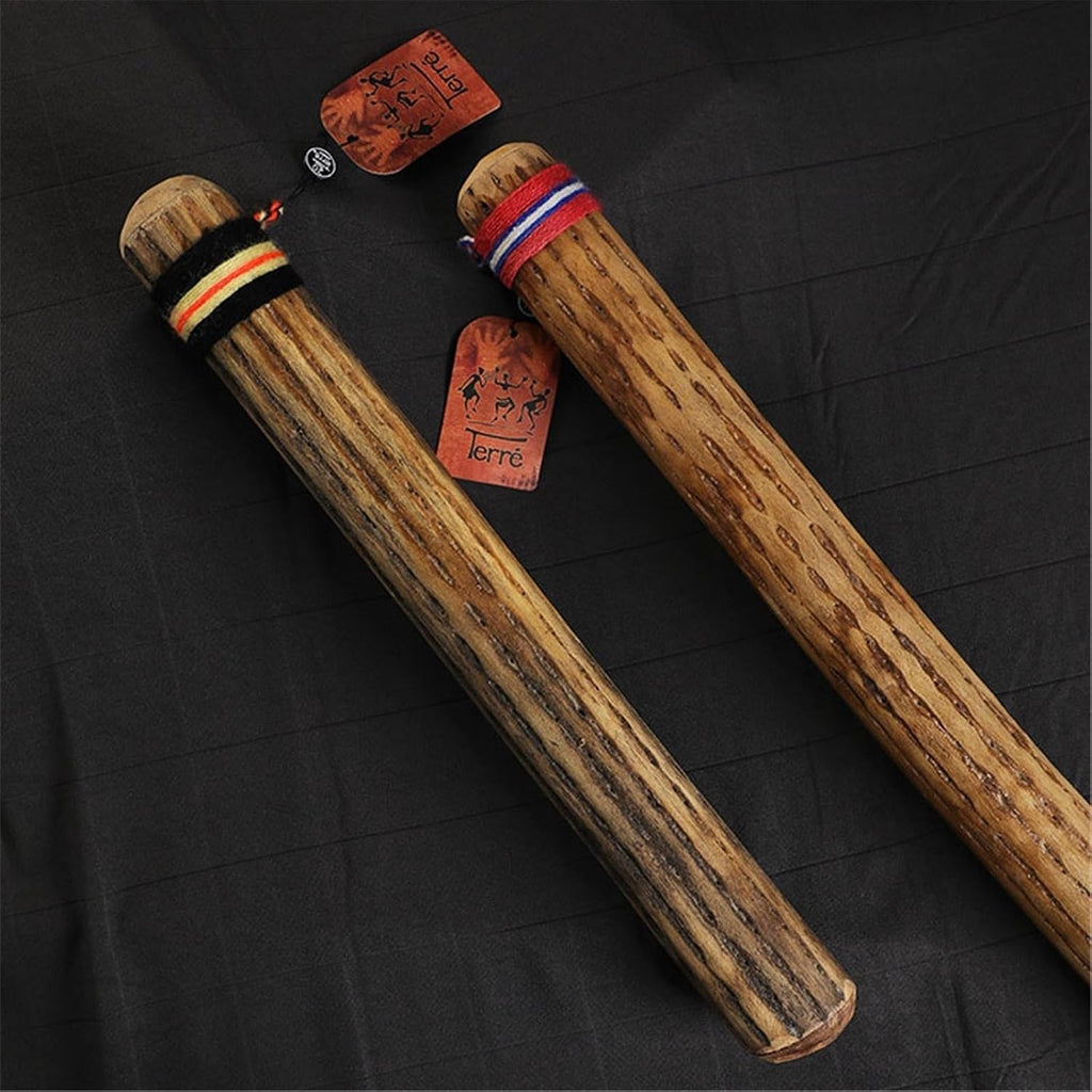 Premium Handcrafted Cactus Rainstick - Authentic Desert Sound Instrument for Meditation, Stress Relief & Sensory Play, Eco-Friendly Boho(Thin3-5cm,50cm)