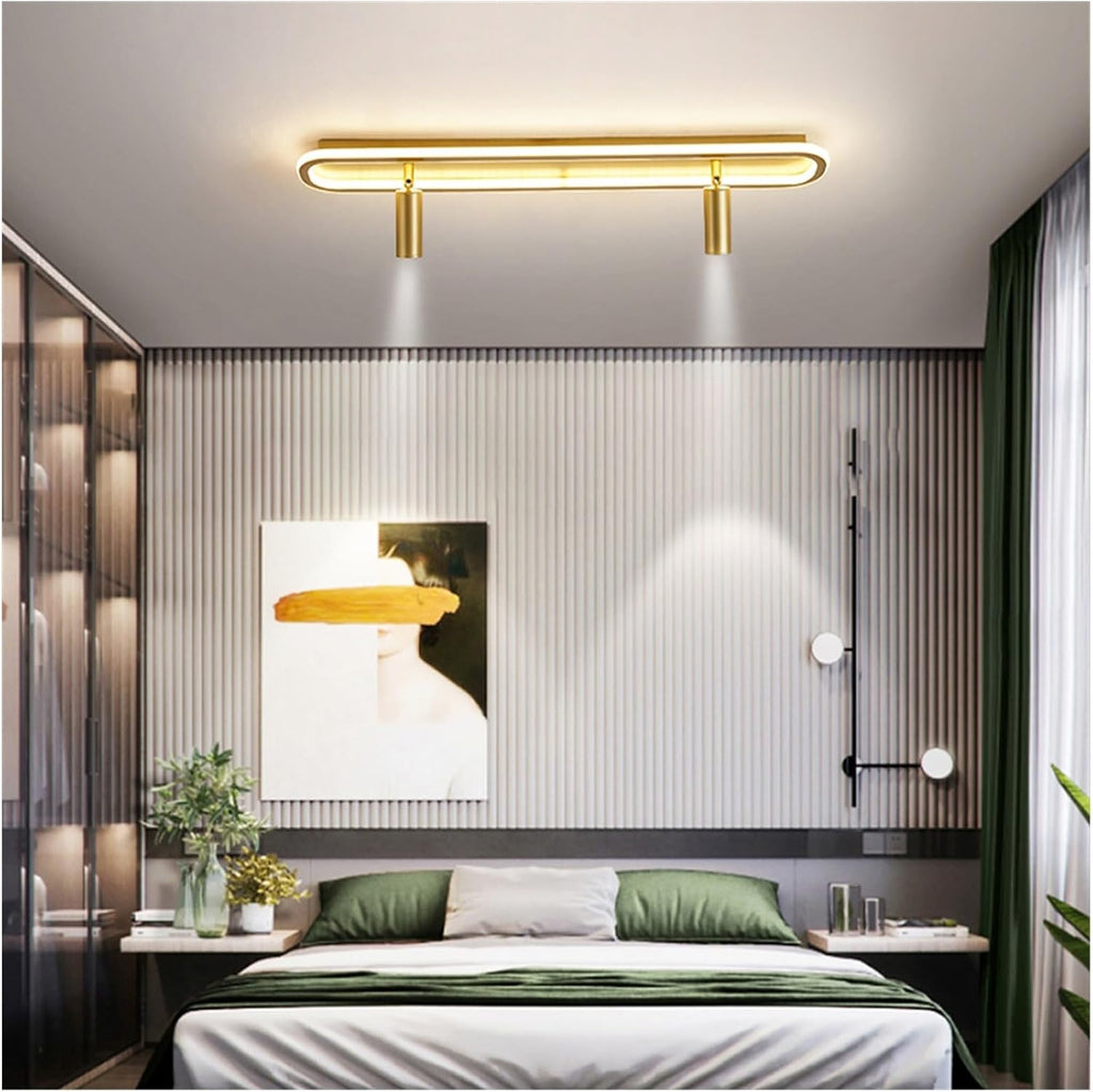 Pendant Lights, Led Chandelier Art Decor Spotlights Compatible with Aisle Ceiling Living Room Corridor Bedroom Lamp Home Indoor Lighting(B,Dimmable with Remote)