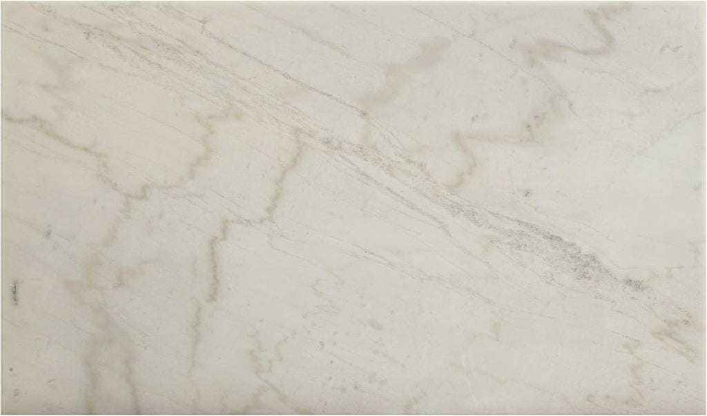 ACME FURNITURE Merel Dining Table - - White Marble & Gray Oak