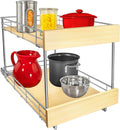 LYNK PROFESSIONAL® SELECT™ Pull Out Cabinet Organizer - 14' x 21' - Slide Out Cabinet Organizer for Kitchens - Sliding Shelves - Pull Out Drawer, Pots and Pans Storage - Lifetime Ltd Warranty - 2 Tier