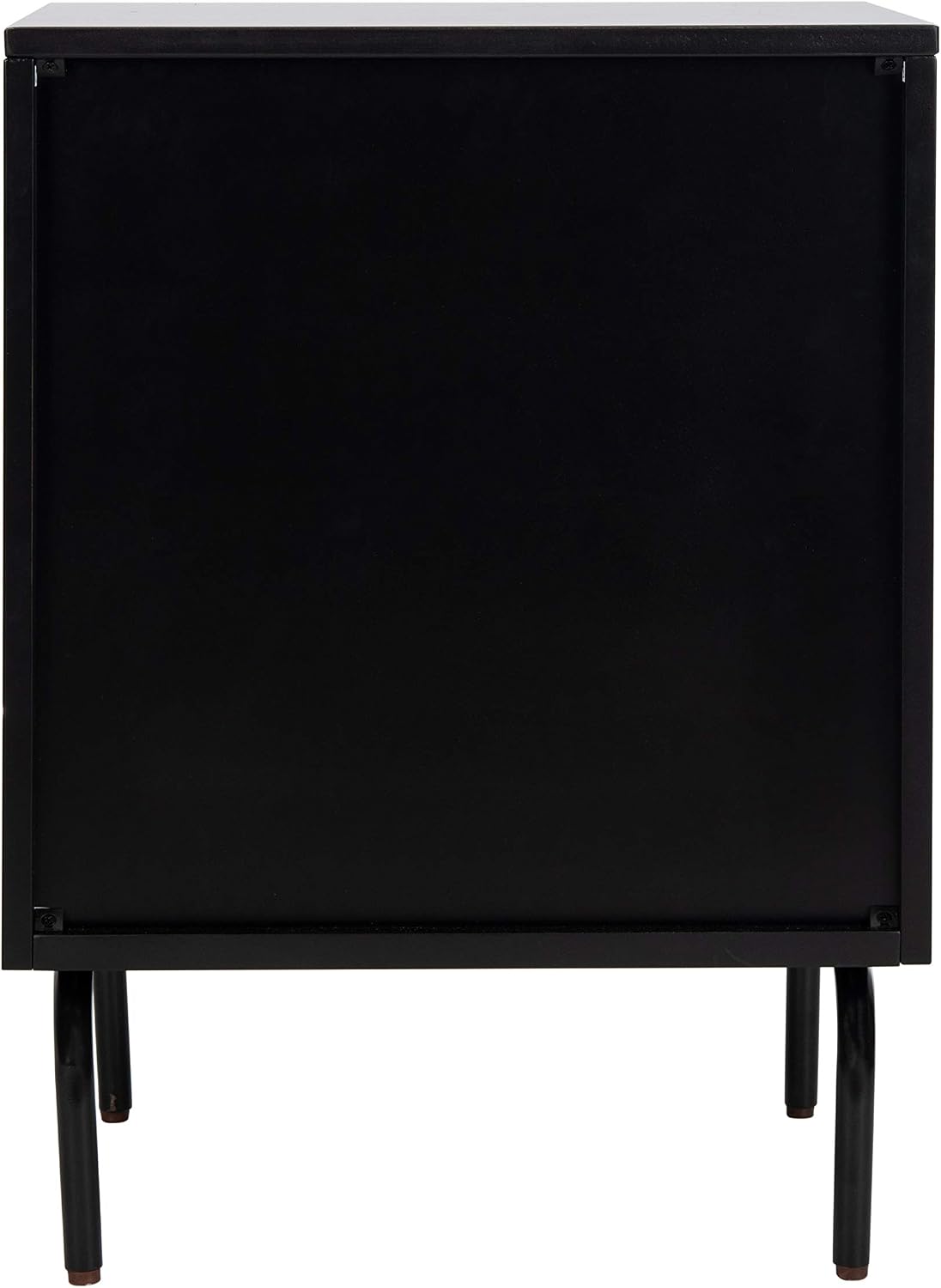 Safavieh Home Genevieve Modern Walnut and Black Mahogany 2-drawer Nightstand