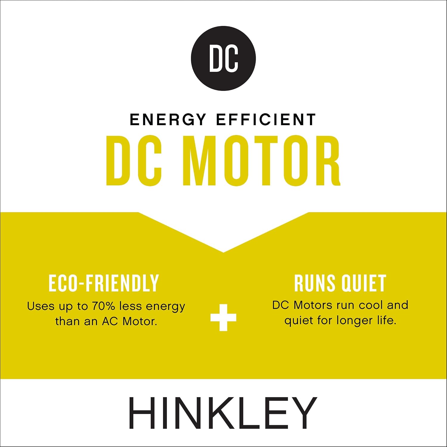 Hinkley Trey 52' Indoor/Outdoor Smart Ceiling Fan with Light and Remote, Modern Flush Mount, Composite Fan Blades, Integrated LED, Brushed Nickel
