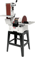 JET 6' x 48' Belt & 12' Disc Sander, Open Stand, 1-1/2 HP, 115/230V 1Ph (JSG-6DCK)