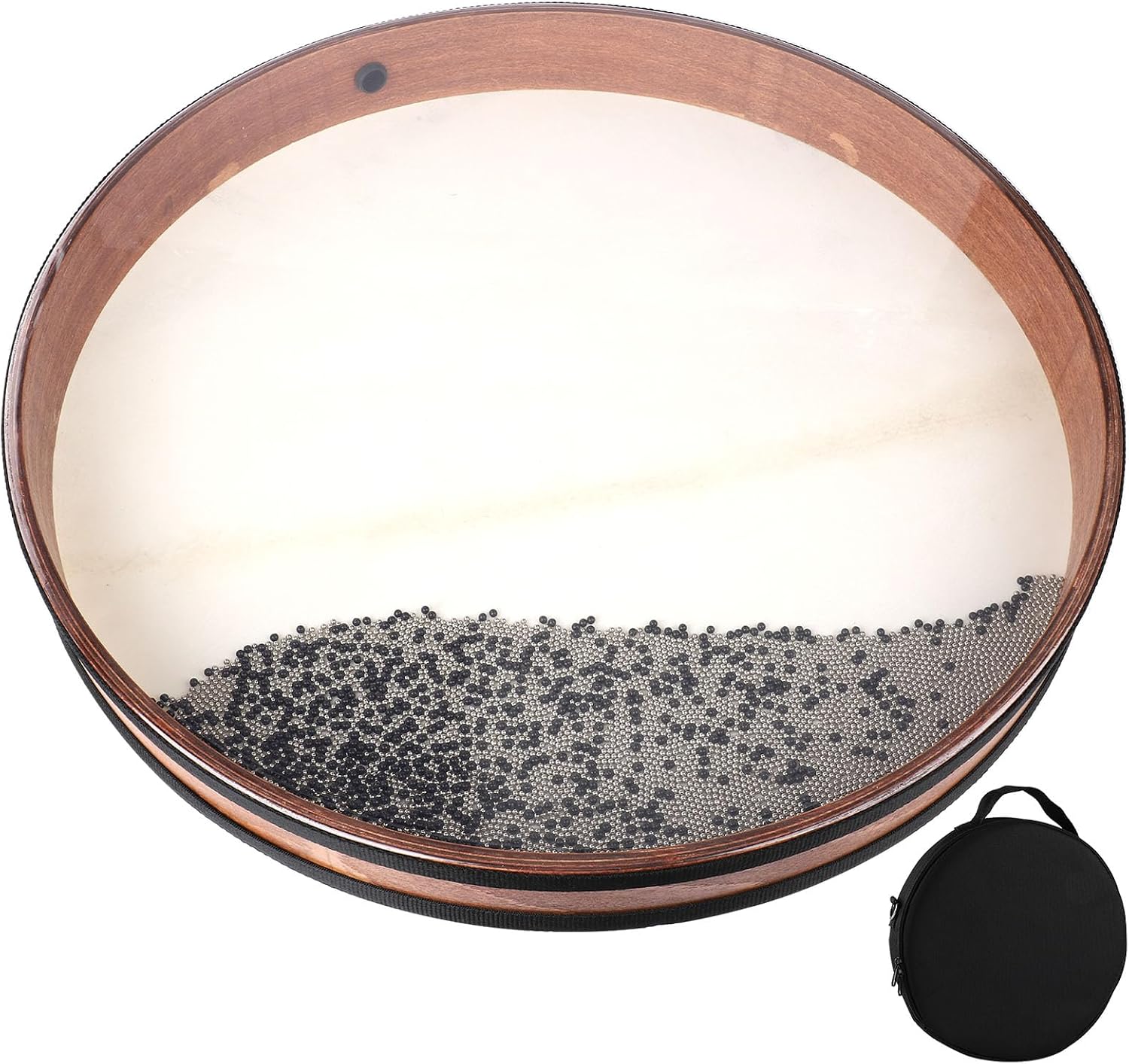 22 Inch Goatskin Professional Ocean Drum - Sea Wave Sound Healing Instrument for Stress Relief Therapy, Mindfulness & Yoga Meditation | Premium Relaxation Gift