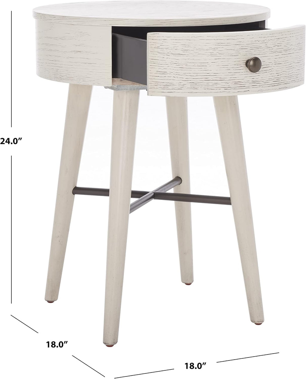 Safavieh Home Collection NST6406 1, White/Gold