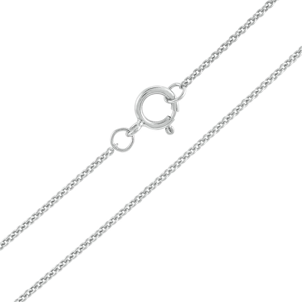 GILDED 14K Yellow Gold over 925 Sterling Silver Necklace for Women with Natural Diamond and Twist Cross Pendant, 14K Gold Plated over Sterling Silver, 925 Sterling Silver, 18' Cable Chain, 1/4 Carat Total Weight Diamonds & Elegant Gift Box Included