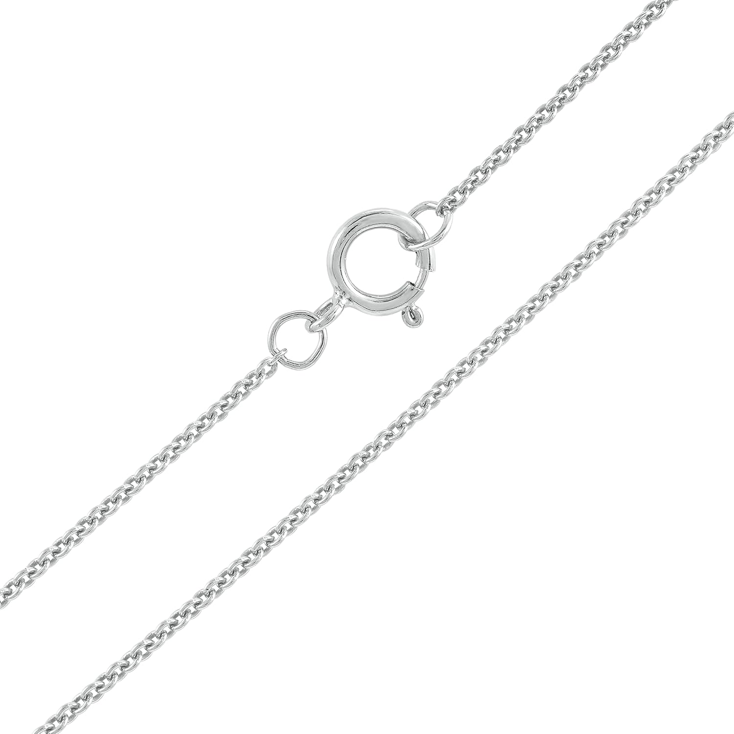 GILDED 14K Yellow Gold over 925 Sterling Silver Necklace for Women with Natural Diamond and Twist Cross Pendant, 14K Gold Plated over Sterling Silver, 925 Sterling Silver, 18' Cable Chain, 1/4 Carat Total Weight Diamonds & Elegant Gift Box Included