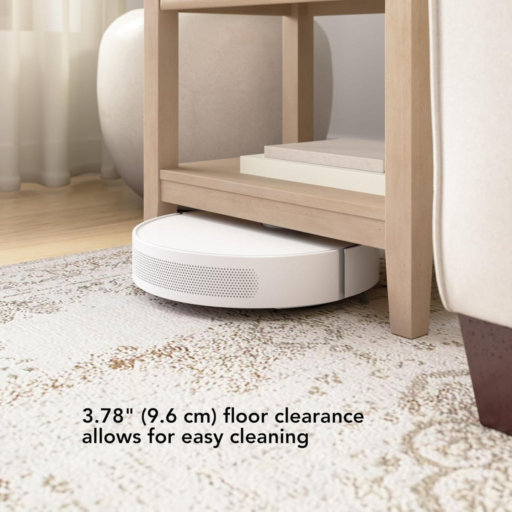 Bush Home Fluted Nightstand with Drawer, Bedroom Furniture, Camille Collection, Natural Birch Beige