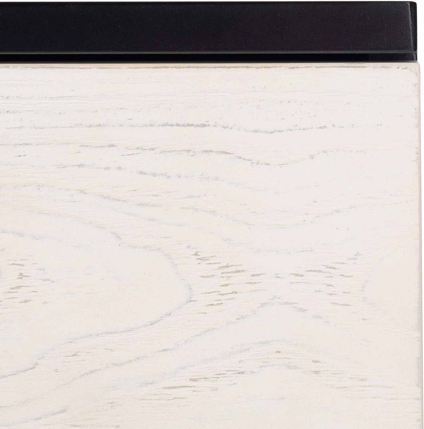 Safavieh Home Collection Genevieve Black/White Washed 2-Drawer Nightstand