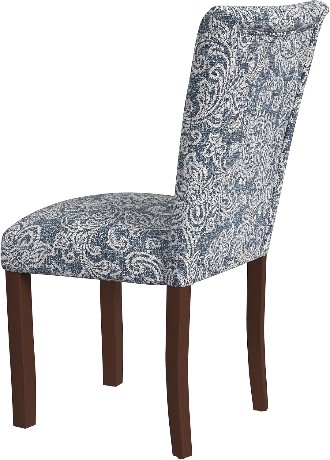HomePop Classic Parsons Dining Chair -Denim Jacobean Print (Set of 2)