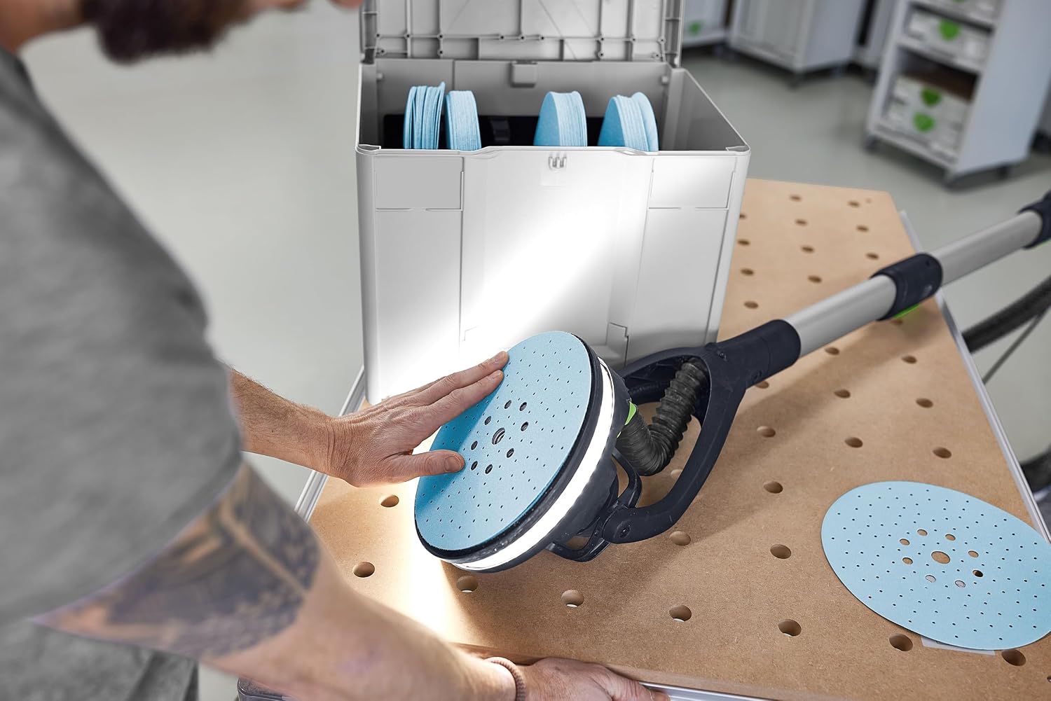 Festool 578281 Granat PLANEX 225mm Abrasive Systainer³ SYS-STF D225 GR-Set