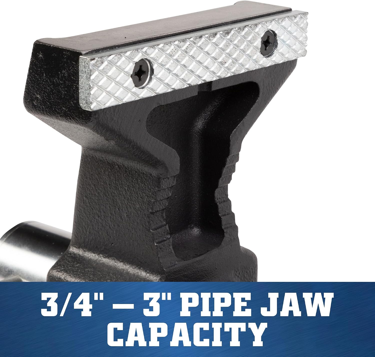 Wilton ATV All-Terrain Truck Hitch Vise, 6' Jaw Width, 5-3/4' Max Jaw Opening, 5' Throat (10010)