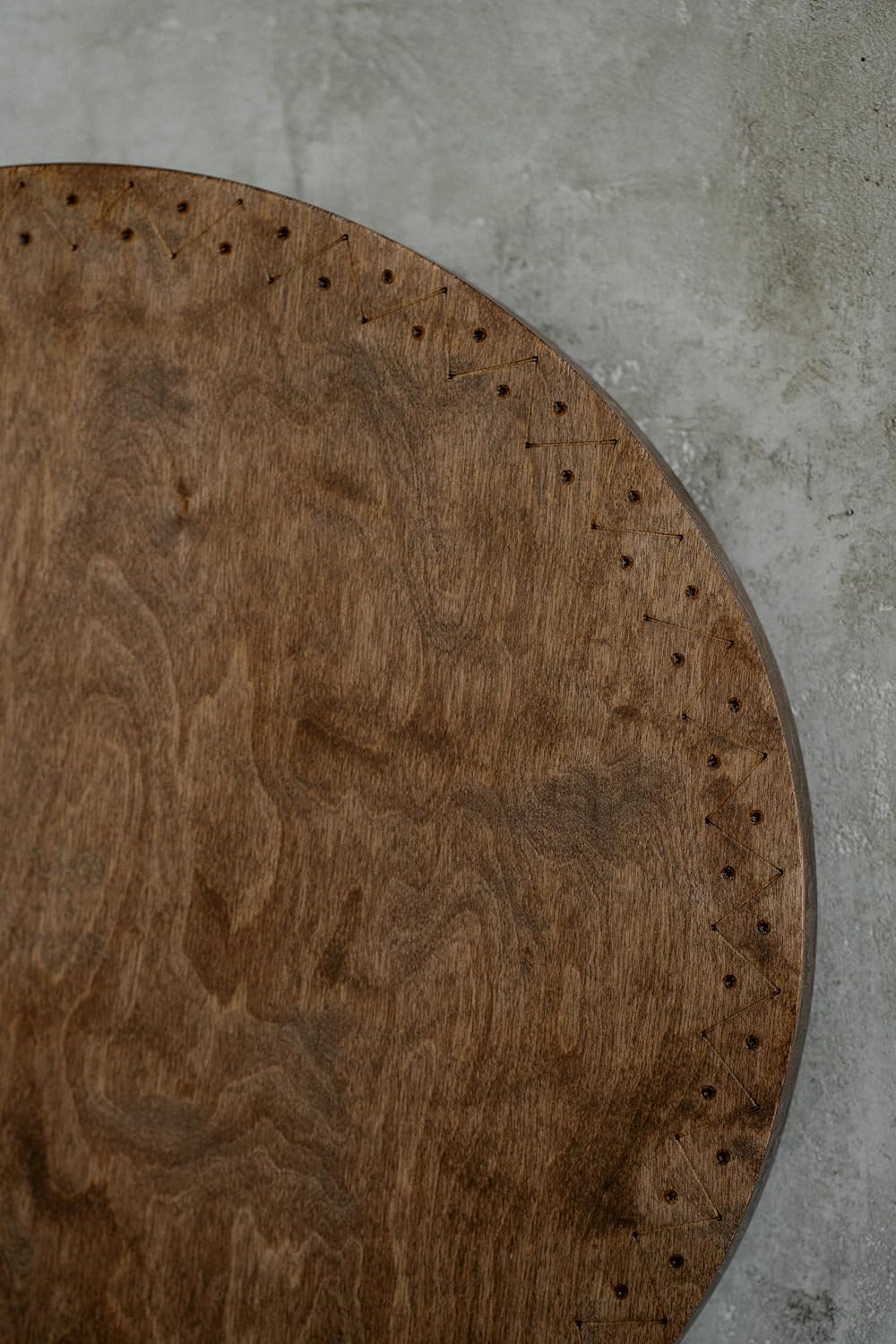 Water-Fall Disc — Wooden Ocean Drum, Geyser, 19.5' (50 cm) | Deep Ocean Waves & Waterfall Sound for Sound Bath, Meditation & Sleep | With Protective Bag