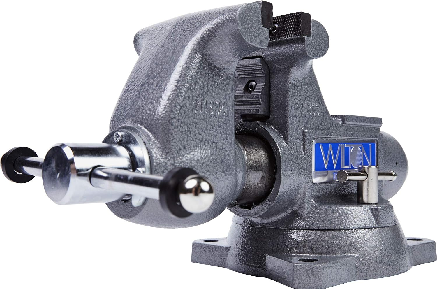 Wilton Tradesman Bench Vise, 4-1/2' Jaw Width, 3-1/2' Max Jaw Opening, 3-1/4' Throat (Model 1745)