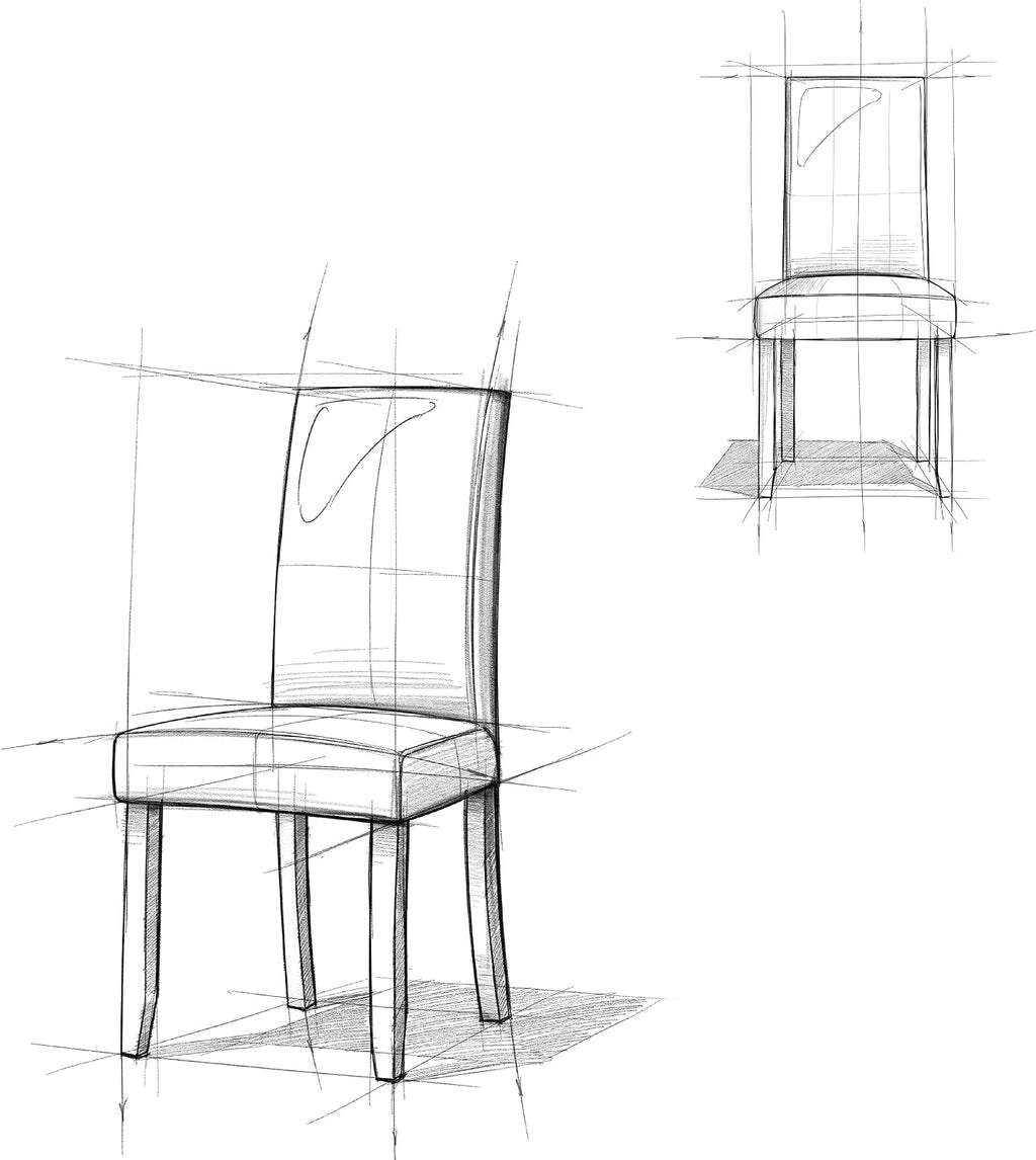 SIMPLIHOME Acadian Dining Chairs - Upholstered Solid Hardwood and Vegan Leather Parsons Chair Set in Satin Cream, Transitional Dining Room Seating with Padded Back and Seat (Set of 2)