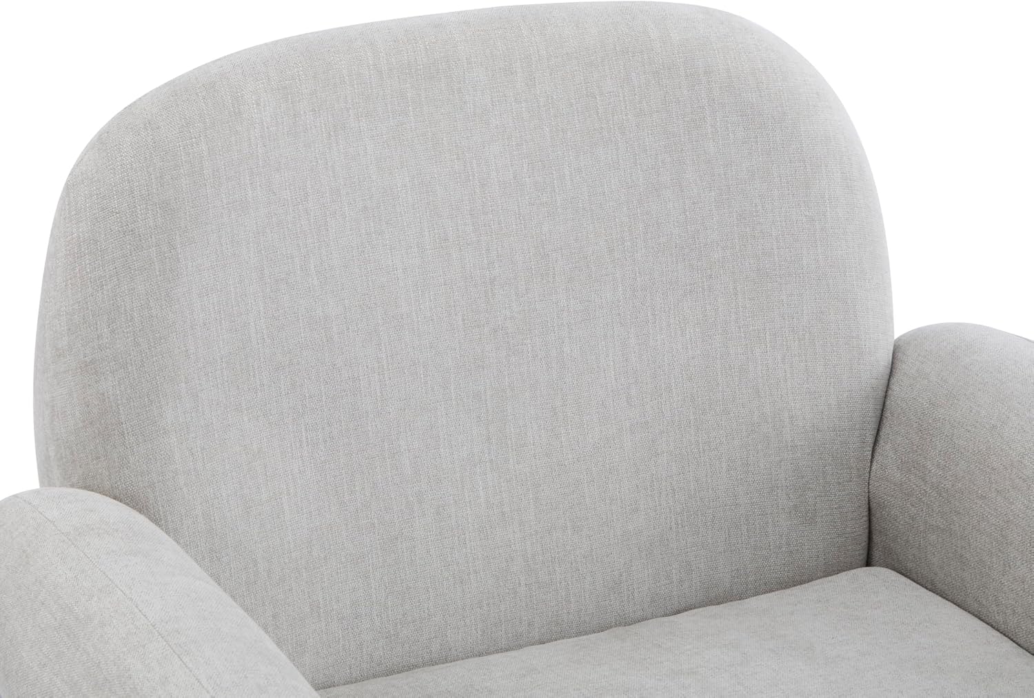 Christopher Knight Home Audrey Modern Fabric Upholstered Accent Chair, Living Room Low Profile Fabric Armchair, Wooden Comfy Reading Chair, Soft Seating Single Lounge Sofa, Light Grey