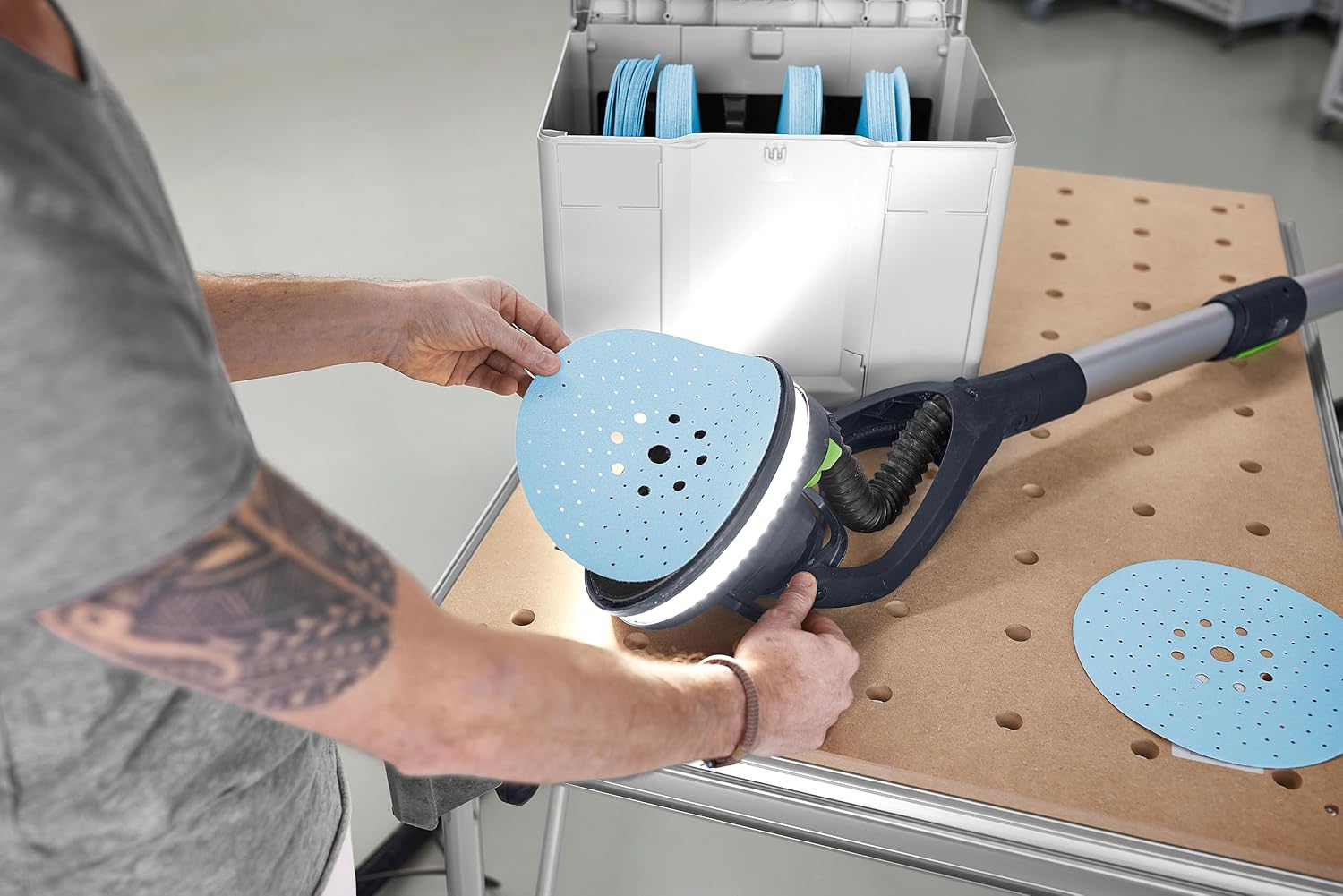 Festool 578281 Granat PLANEX 225mm Abrasive Systainer³ SYS-STF D225 GR-Set