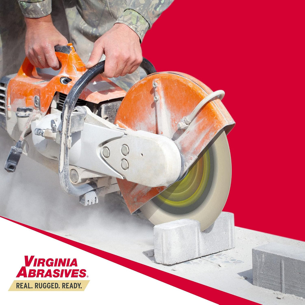 Virginia Abrasives 425-06264 - 1pc 18' Pro-Cut Multi-Purpose High Speed Diamond Blade - Wet/Dry Cutter - High-Speed Performance Tool (18' x .125' x 1'/20mm) - Ideal for Concrete, and Asphalt