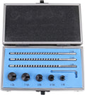 Accusize Industrial Tools No.00 Hss Keyway Broach Precision Sets in Fitted Wooden Box, 5100-0001