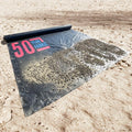 Sandbaggy 6 oz Heavy Duty Woven Geotextile Landscape Fabric (15 ft Wide) | 50 Year Fabric | 2X Thicker | Soil Stabilization & Separation | Roads, Driveways, Retaining Walls (15 ft x 100 ft, 5, Count)
