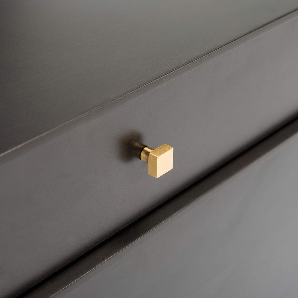 SAFAVIEH Couture Home Collection Adelyn Black & Gold 2-Drawer Nightstand, Fully Assembled (SFV7209B)