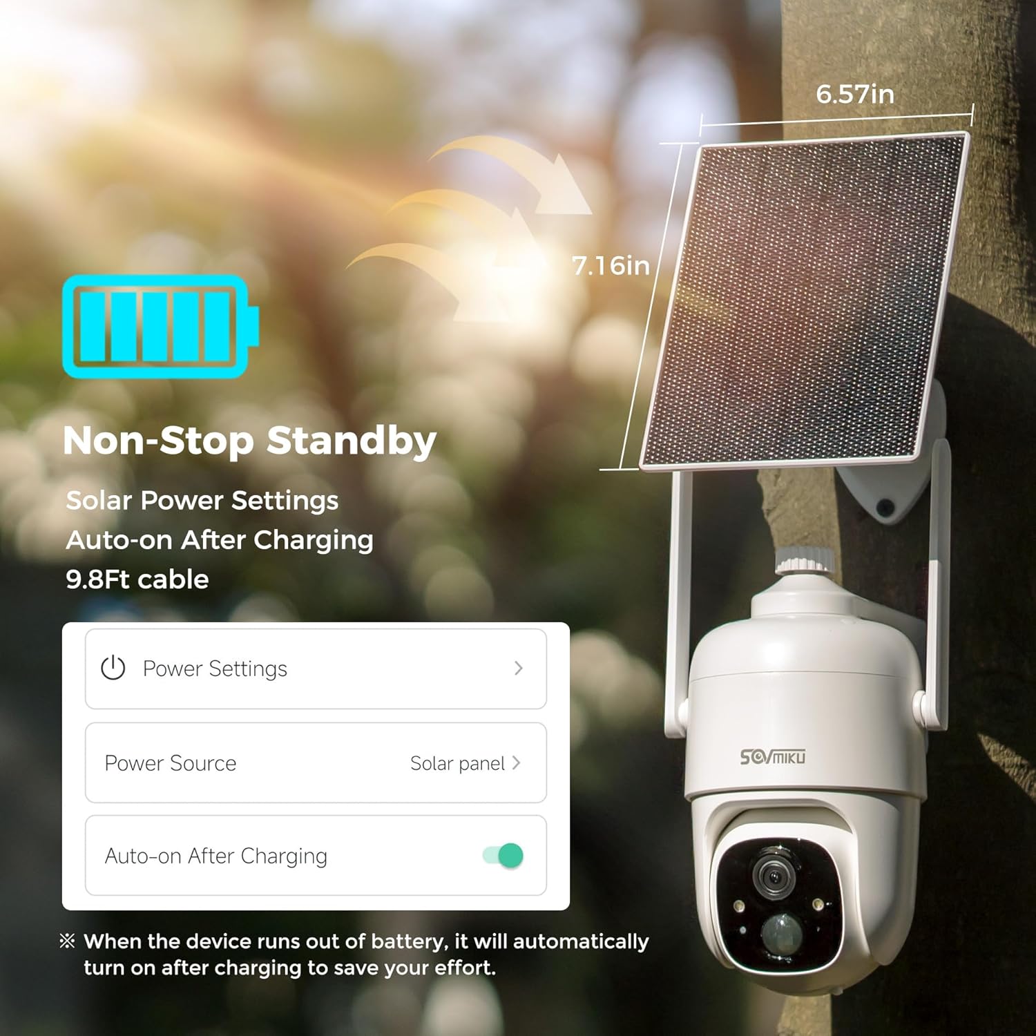 Vicohome AI 2K Outdoor Solar Battery Security Cam & Indoor Plug-in Cam System, Two Way Audio, Motion Detection, 360° View, Easy to Setup, Color Night Vision, Audible Siren, 180 Days Exchange Policy
